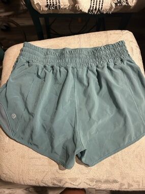 lululemon athletica Teal Athletic Running Shorts